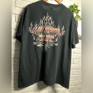 Vintage The World Famous Last Resort Bar Bike Week 2007 Daytona, USA mens XL